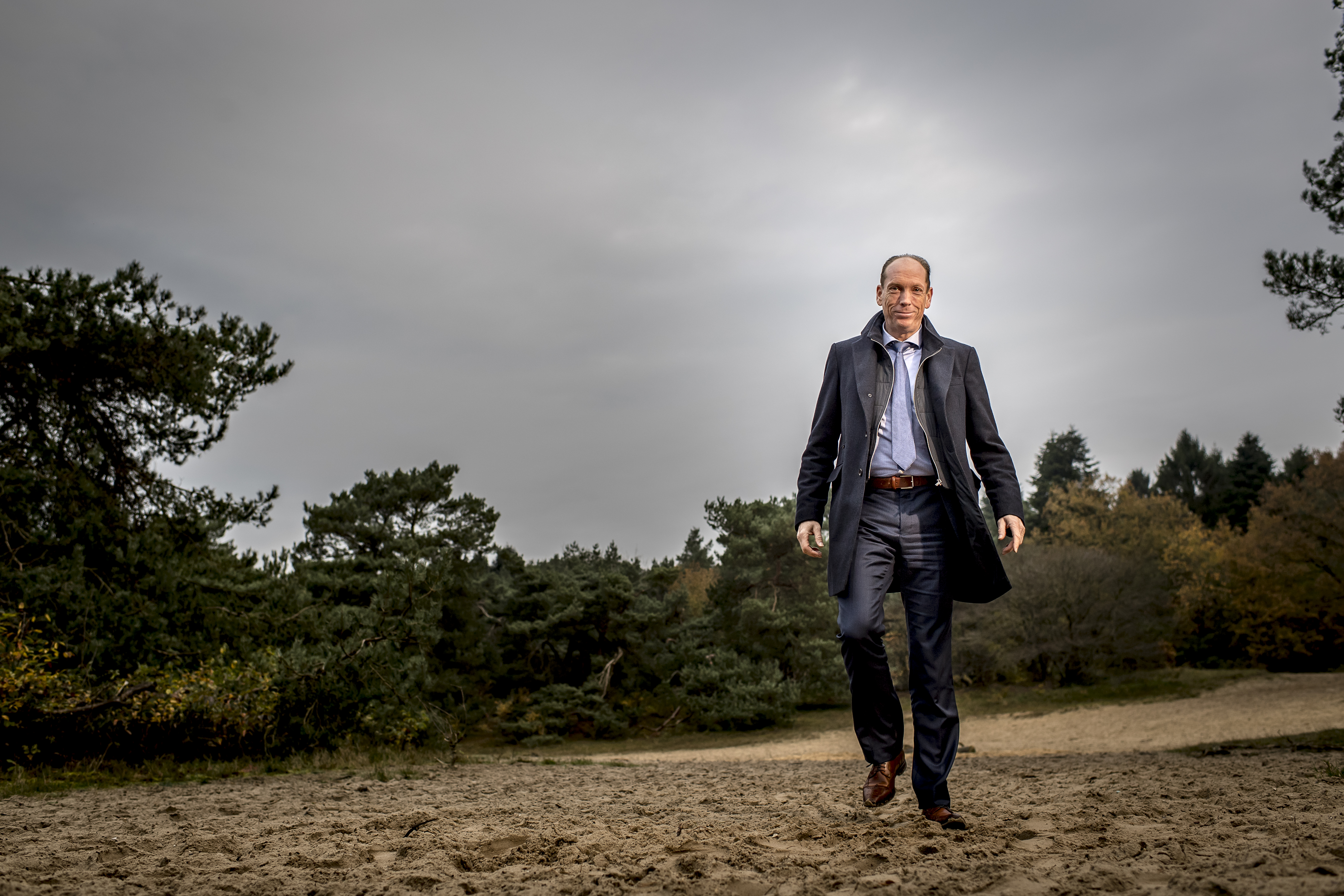Burgemeester Piet van Dijk bereidt zich voor op zijn allereerste AnnerBosCross