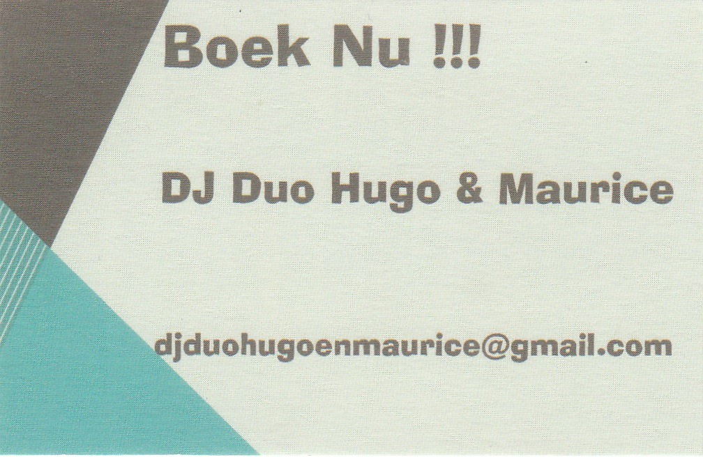 DJ Duo Hugo en Maurice verzorgen muzikale sfeer op obstaclerun